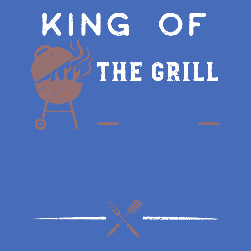 King Of The Grill Yellow Basic T-shirt by strosesimonsf | Artistshot