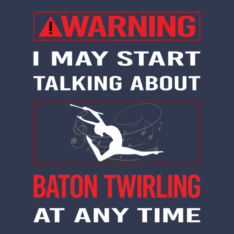 Red Warning Baton Twirling Twirl Twirler Trending Basic T-shirt by strosesimonsf | Artistshot