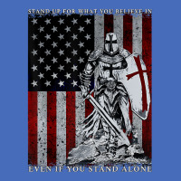 Knight Templar American Flag Crusader T Shirt Basic T-shirt | Artistshot