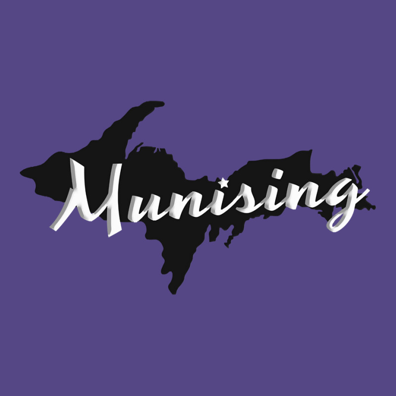 Munising Up Upper Peninsula Michigan Graphic Yoope Basic T-shirt | Artistshot