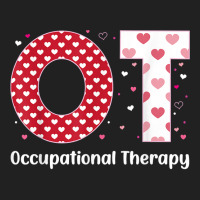 Occupational Therapy Valentines Day Design Cool Ot Basic T-shirt | Artistshot