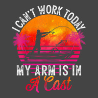 Fisherman I Can't Work Today My Arm Is In Cast Fun Basic T-shirt | Artistshot