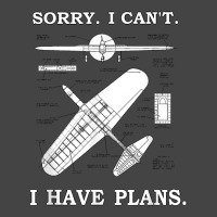 Sorry. I Can't. I Have Plans. Funny Airplane Model Basic T-shirt | Artistshot