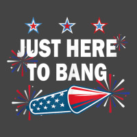 Just Here To Bang Firework 4th Of July Tank Top Basic T-shirt | Artistshot