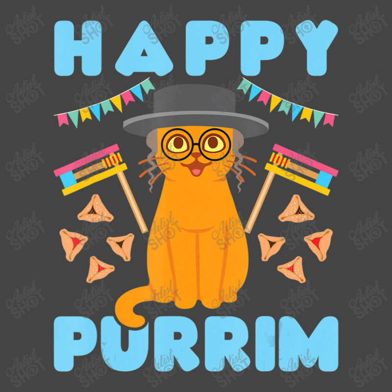 Happy Purim Jewish Holiday Cat Hamantash Men Women Kids Basic Youth T-shirt | Artistshot