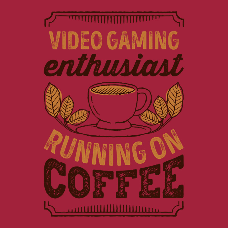 Trending Video Gaming Enthusiast Running On Coffee Gift Basic Youth T-shirt by haodinhvan1 | Artistshot