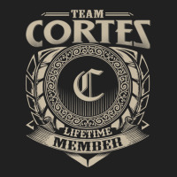 Team Cortes Lifetime Member Vintage Cortes Family Basic Youth T-shirt | Artistshot