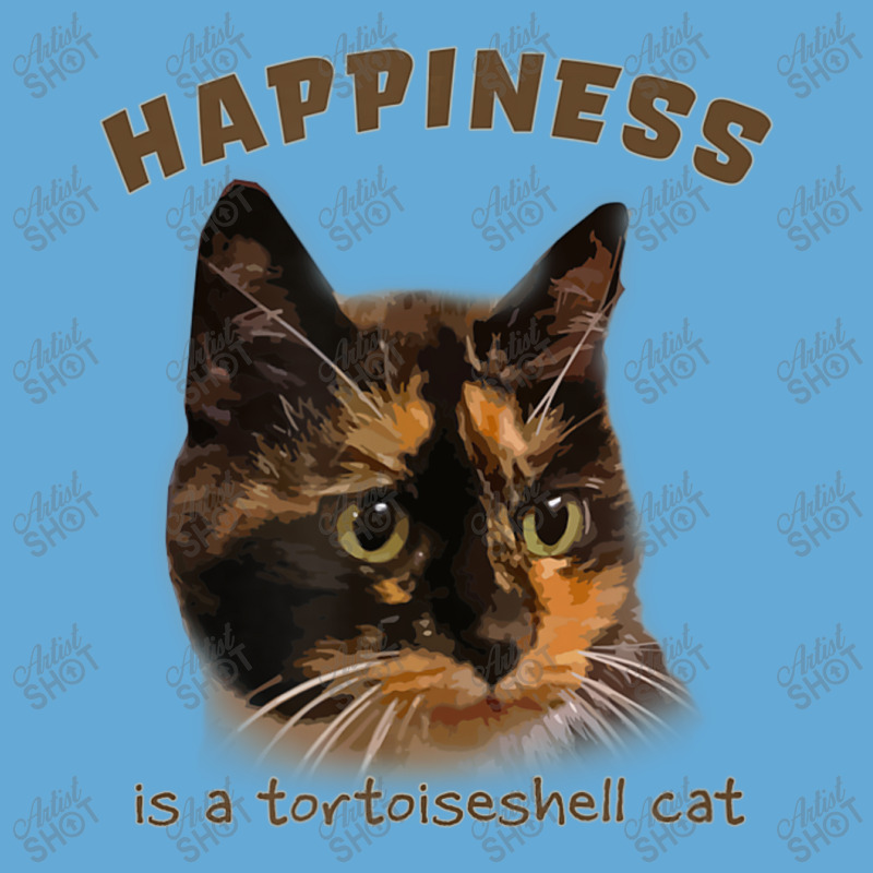 Cute, Calico Cat Happiness Is A Tortoiseshell Cat Basic Youth T-shirt by donellajeremykoa | Artistshot