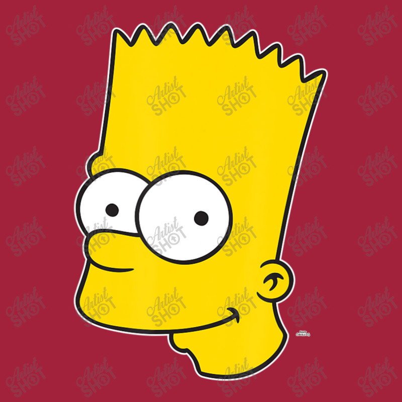 The Simpsons Bart Simpson Face Basic Youth T-shirt by longdanouj | Artistshot