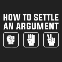 How To Settle An Argument T Shirt Basic Youth T-shirt | Artistshot