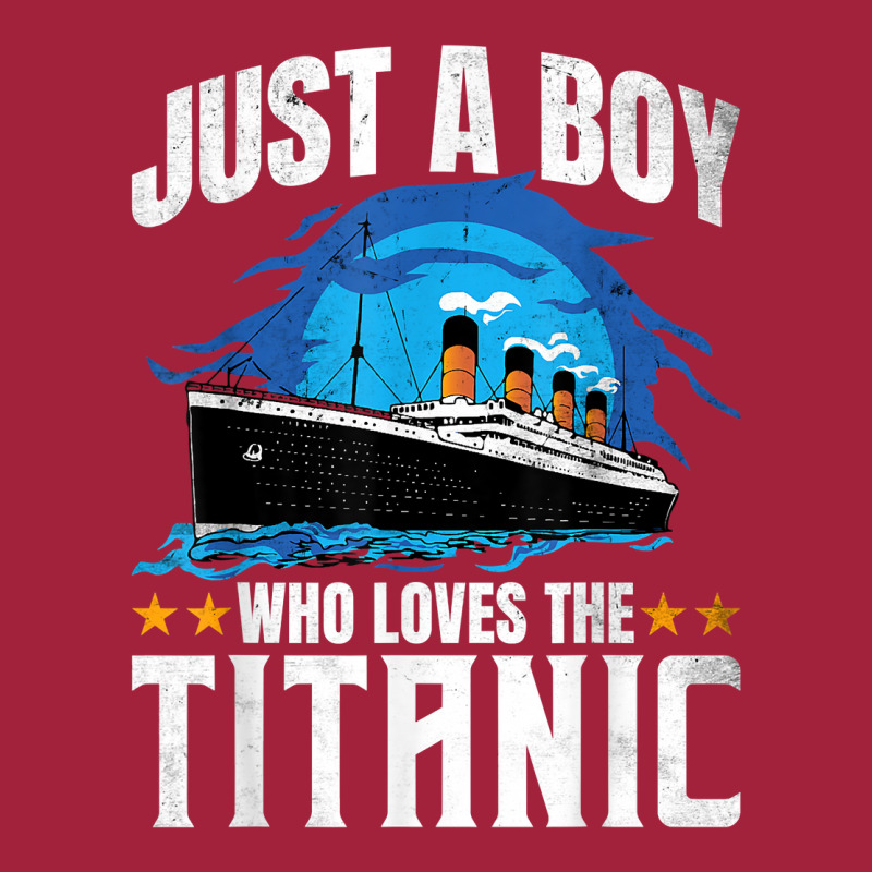 Boys Who Just Love The Rms Titanic T Shirt Basic Youth T-shirt | Artistshot