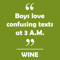 Wine - Boys Love Confusing Texts At 3 Am. Face Mask | Artistshot