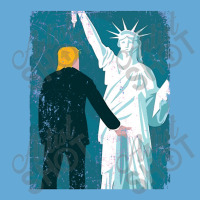 Political Trump Grabs Lady Liberty Basic Youth T-shirt | Artistshot