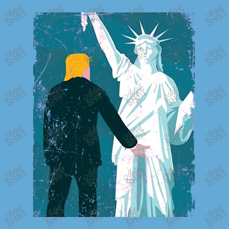 Political Trump Grabs Lady Liberty Basic Youth T-shirt | Artistshot