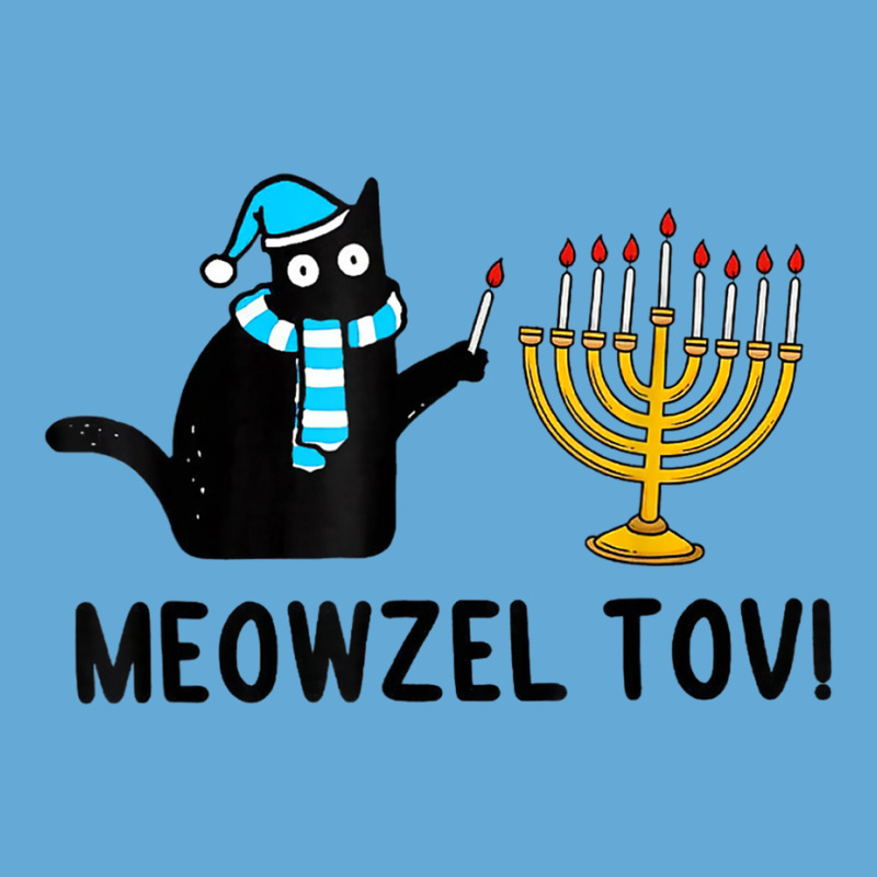 Meowzel Tov Chanukah Jewish Cat Owner Ugly Hanukka Basic Youth T-shirt | Artistshot