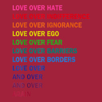 Love Over Hate, Love Over Indifference Lgb Basic Youth T-shirt | Artistshot