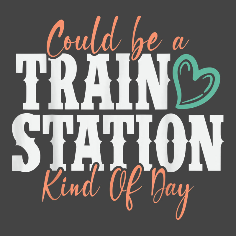 Could Be A Train Station Kind Of Day T Shirt Basic Youth T-shirt by amyot | Artistshot