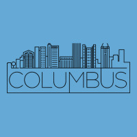 Limited Edition Columbus Minimal Skyline Basic Youth T-shirt | Artistshot