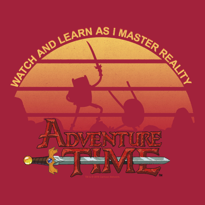 Cn Adventure Time Watch And Learn As I Master Real Basic T-shirt by validokel | Artistshot