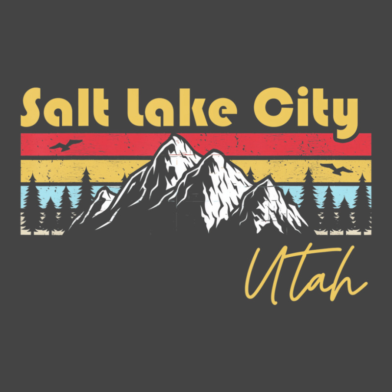 Salt Lake City Utah Roots Hometown Vintage Home St Basic T-shirt | Artistshot