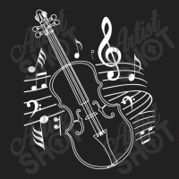 Violin Musical Note   Violin Player Violinist Musi Basic T-shirt | Artistshot