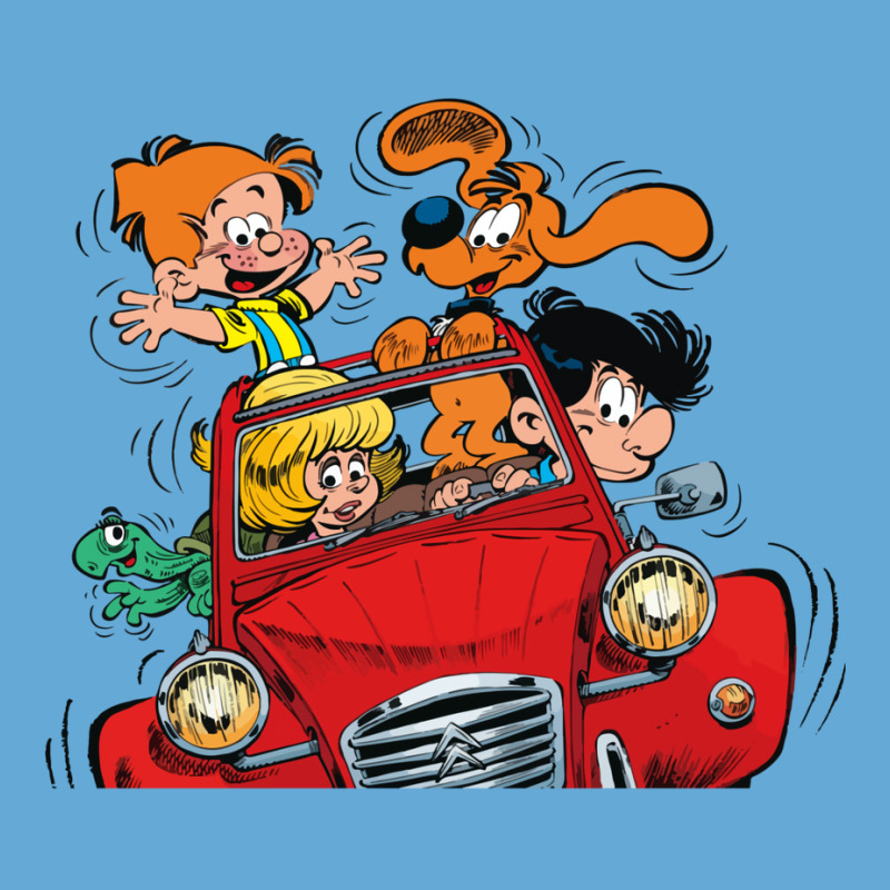 Boule Et Bill (billy And Buddy) In The Car Basic T-shirt by venooskafilav | Artistshot