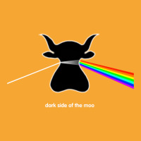 Dark Side Of The Moo Basic T-shirt | Artistshot