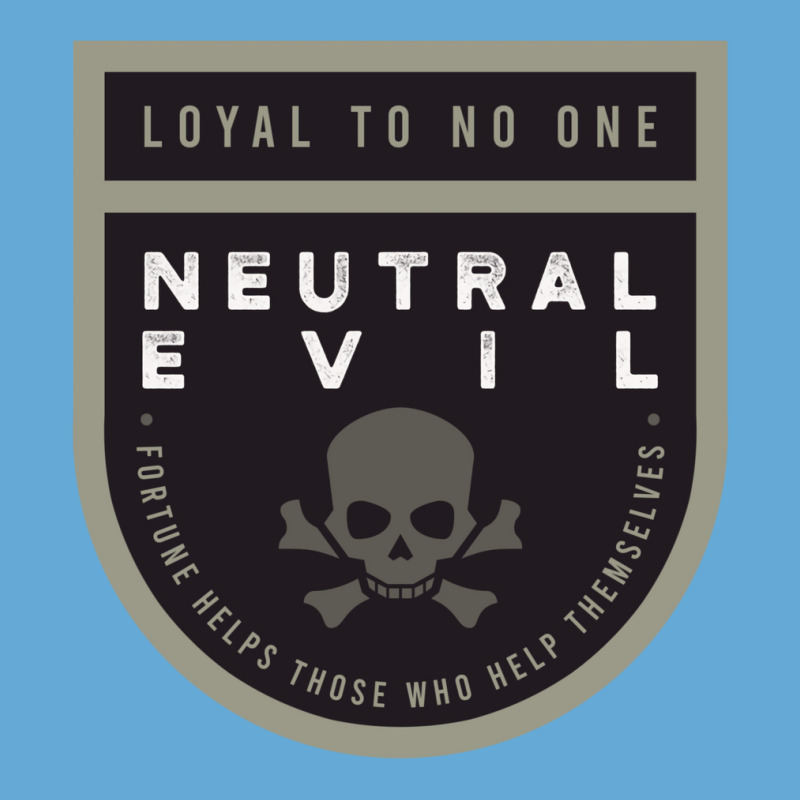 Neutral Evil Basic T-shirt | Artistshot