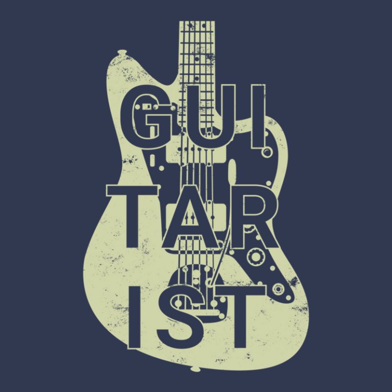 Guitarist Electric Guitar Body Cream Color Basic T-shirt | Artistshot