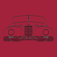 Packard Super Clipper 1940s Classic Car Black Outl Basic T-shirt | Artistshot