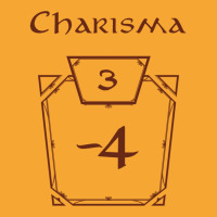 3 Charisma Outline Basic T-shirt | Artistshot