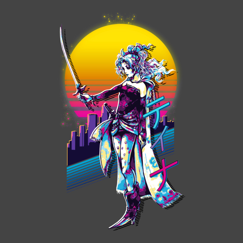 Final Fantasy Vi 6   Terra Retrowave Basic T-shirt by suardlakiof | Artistshot