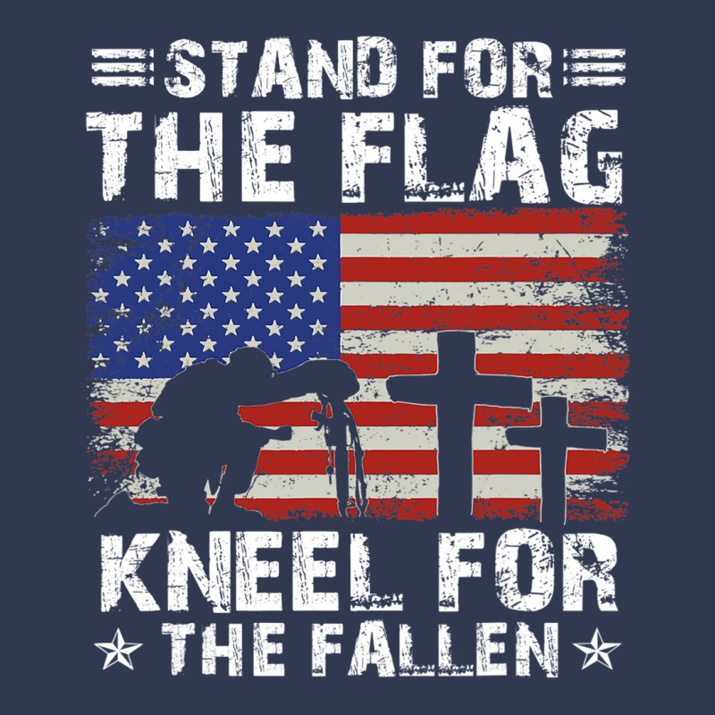 Patriotic Military Veteran American Flag Stand For Basic T-shirt | Artistshot