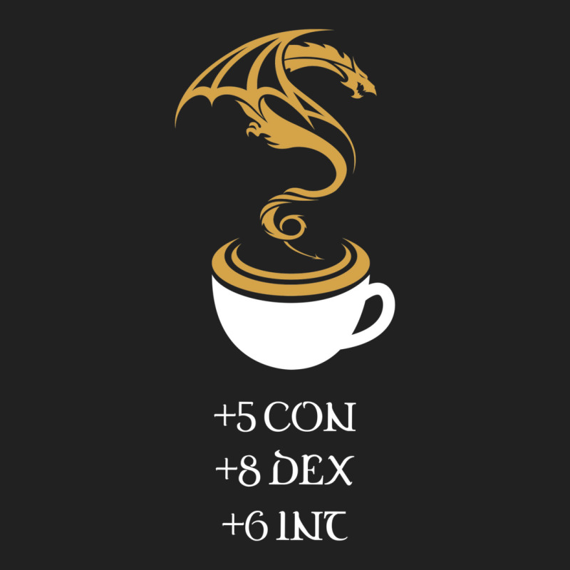 Coffee Stats Tabletop Rpg Addict 7 Basic T-shirt | Artistshot