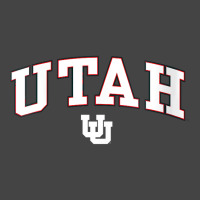 Womens Utah Utes Womens Arch Over Red Officially L Basic T-shirt | Artistshot