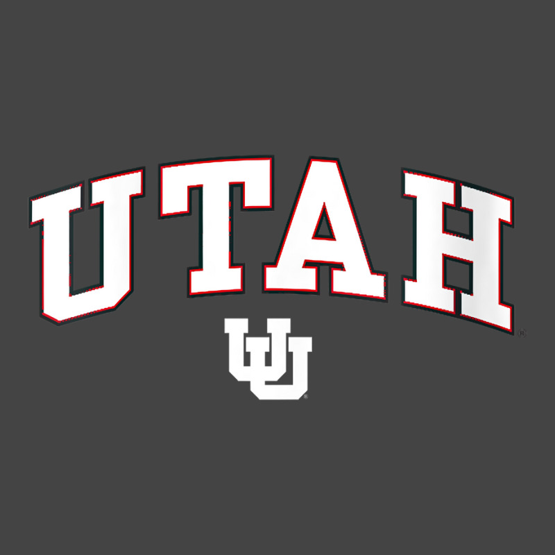 Womens Utah Utes Womens Arch Over Red Officially L Basic T-shirt by ervanm | Artistshot