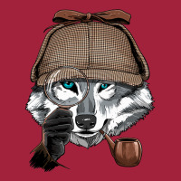 Detective Gray Wolf Spy Investigator Wildlife Wolf Basic T-shirt | Artistshot