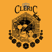 Rpg Class Series Cleric   Black Version Basic T-shirt | Artistshot