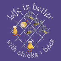 Funny Tictactoe Chicken Bees Wire Mesh Game Beekee Basic T-shirt | Artistshot