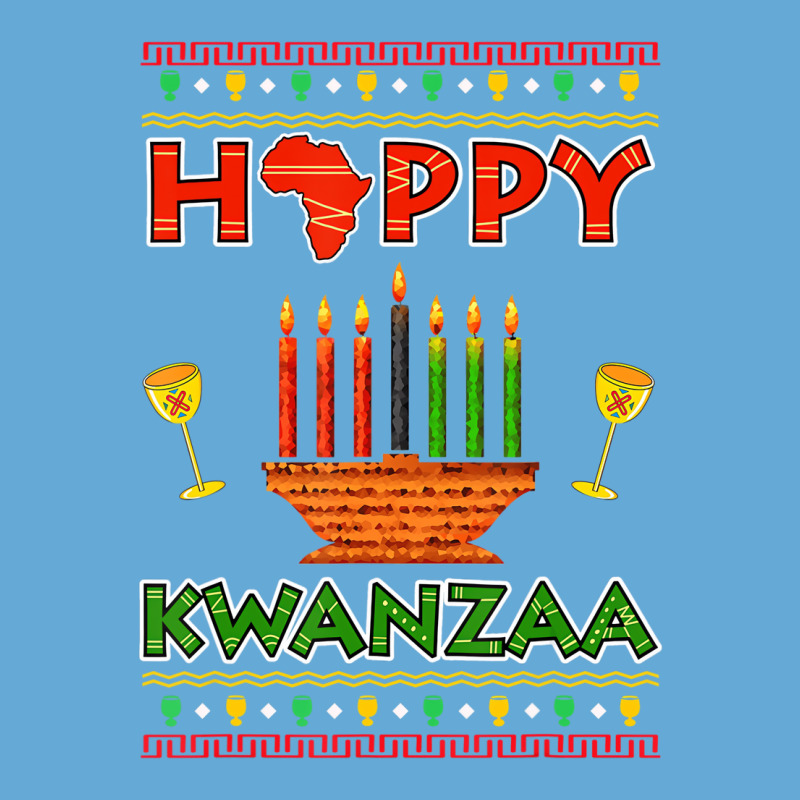 Happy Kwanzaa Kinara Candles African American Chri Basic T-shirt by aiiluurosy | Artistshot