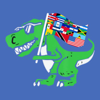 Dinosaur Latin Countries Flag Hispanic Heritage Mo Basic T-shirt | Artistshot