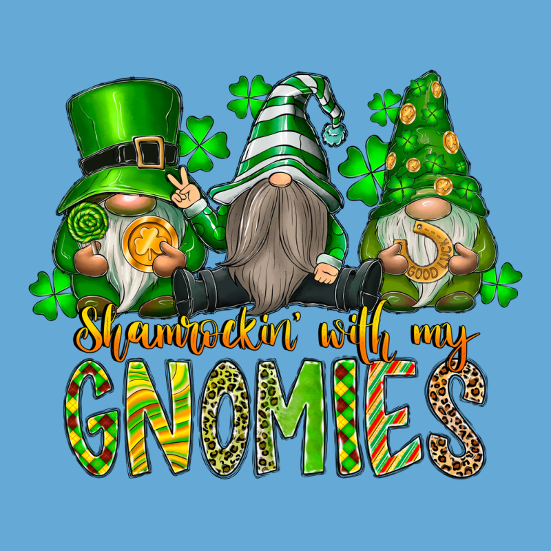 Shamrockin With My Gnomies Basic T-shirt by SublimationCraftShop | Artistshot