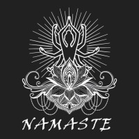 Mediation, Lotus Seat, Lotus Flower, Namaste Buddh Basic T-shirt | Artistshot