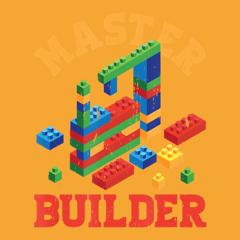 Master Builder Block Building Master Brick Builder Basic T-shirt | Artistshot