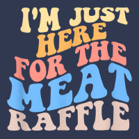 Retro Hippy I'm Just Here For The Meat Raffle Meat Basic T-shirt | Artistshot