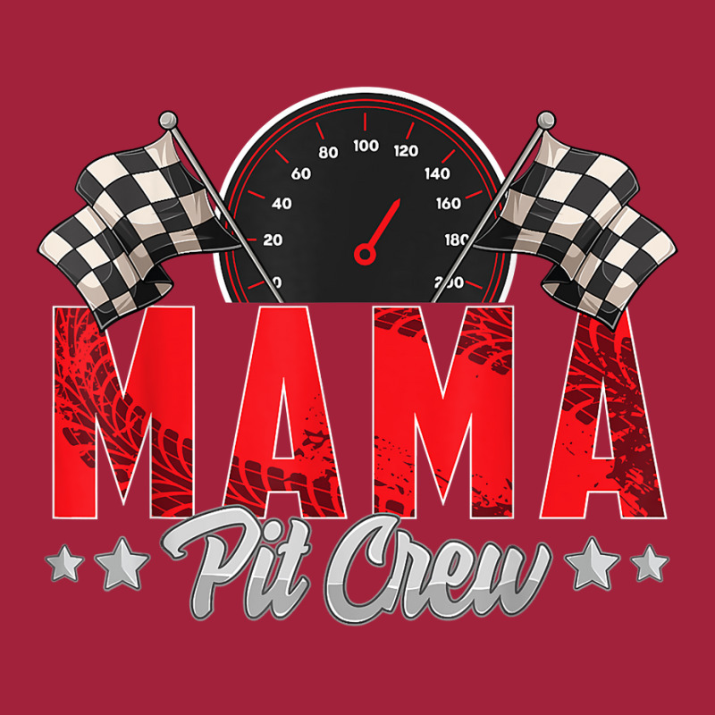 Race Car Birthday Party Racing Family Mama Pit Cre Basic T-shirt | Artistshot