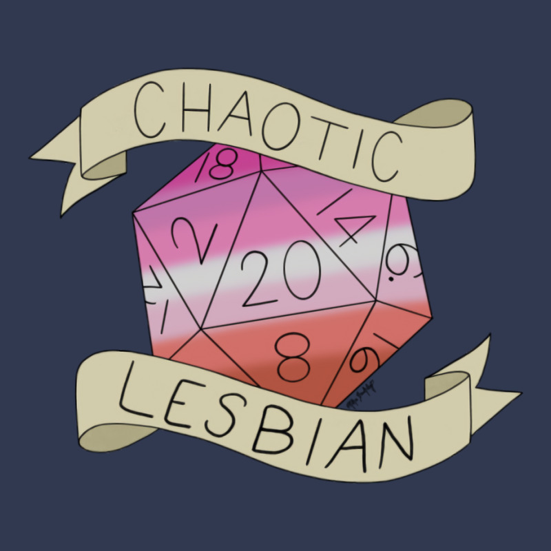 Chaotic Lesbian D20 Basic T-shirt by filesphomp | Artistshot