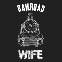 Womens Railroad Wife   Model Railroad Train T Shir Basic T-shirt | Artistshot