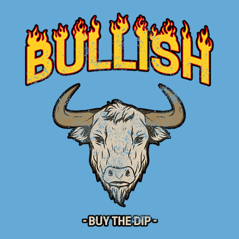 Bullish Day Trader Buy The Dip Vintage Stock Marke Basic T-shirt | Artistshot