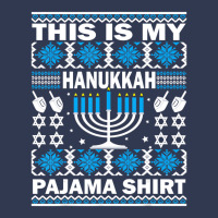 This Is My Hanukkah Pajama Shirt Ugly Pajamas For Basic T-shirt | Artistshot